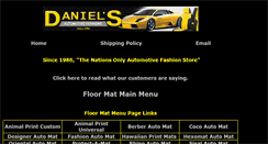 Desktop Screenshot of daniels-auto-fashions.com